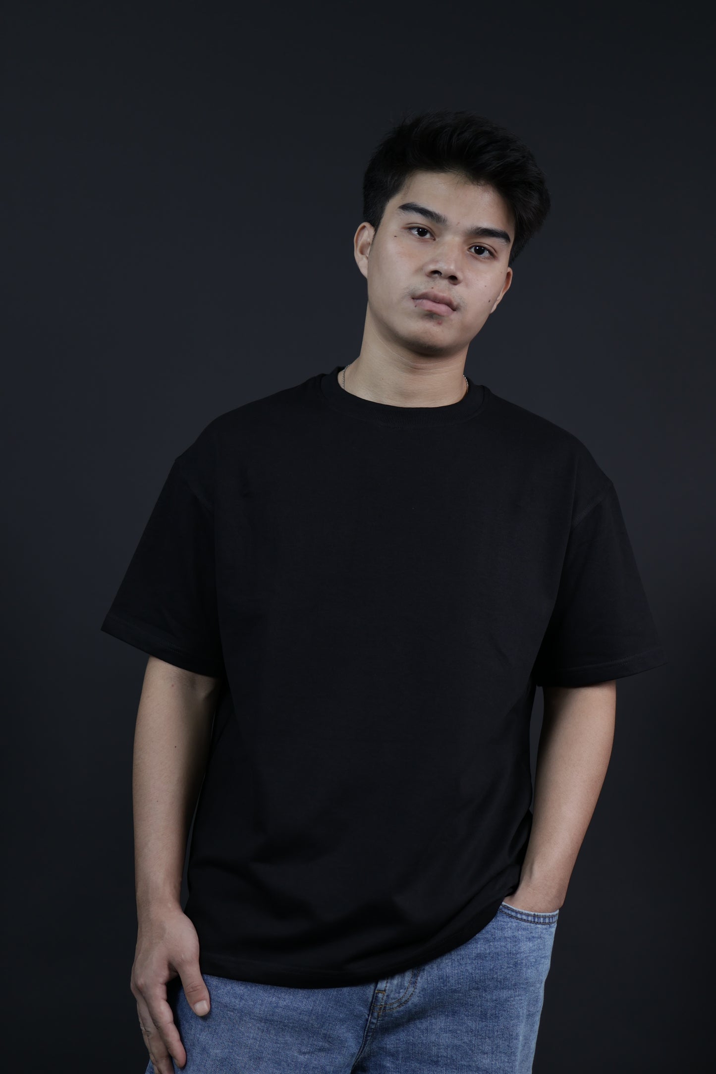 Aero Black - Plain Bamboo T-shirt