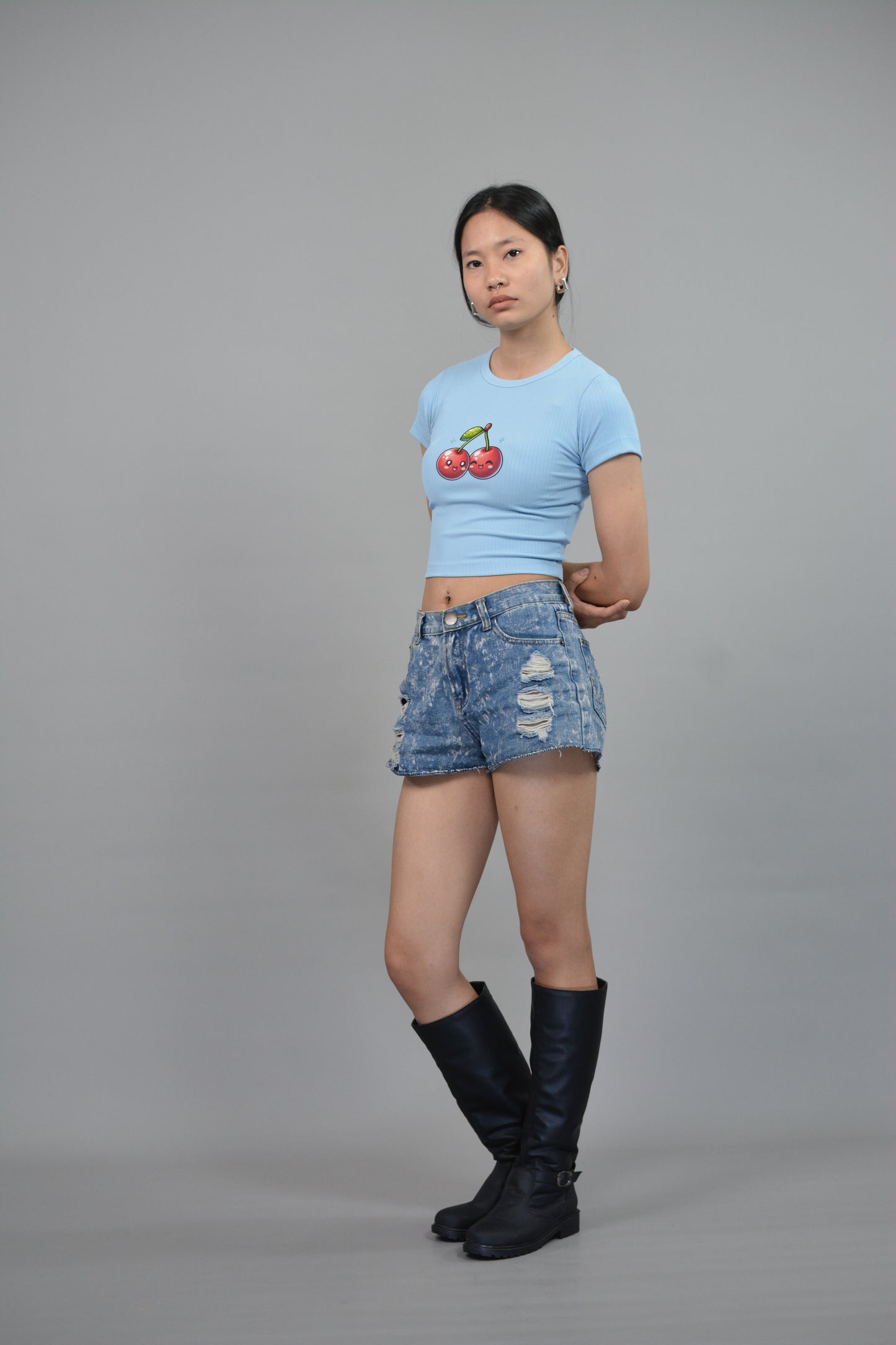 Cherry Croptop