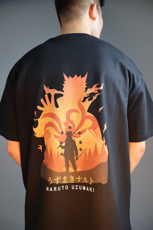 Naruto Nine-Tailed Fox Oversized Male