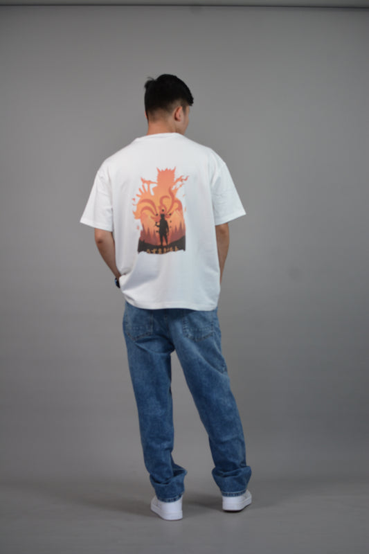 Unleash Kurama – Naruto Nine-Tailed Fox White