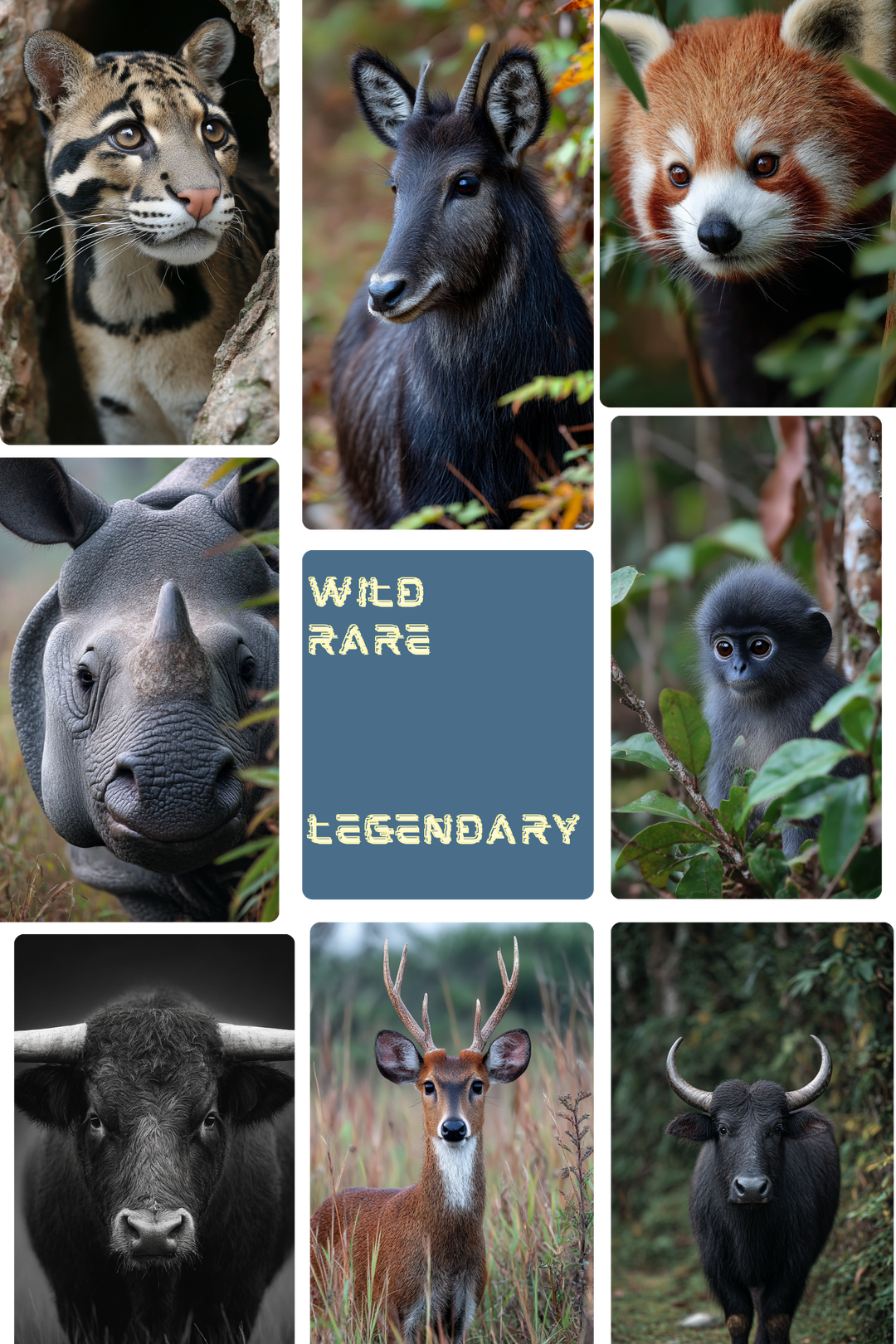 A Tribute to 8 NE sister state - State animals