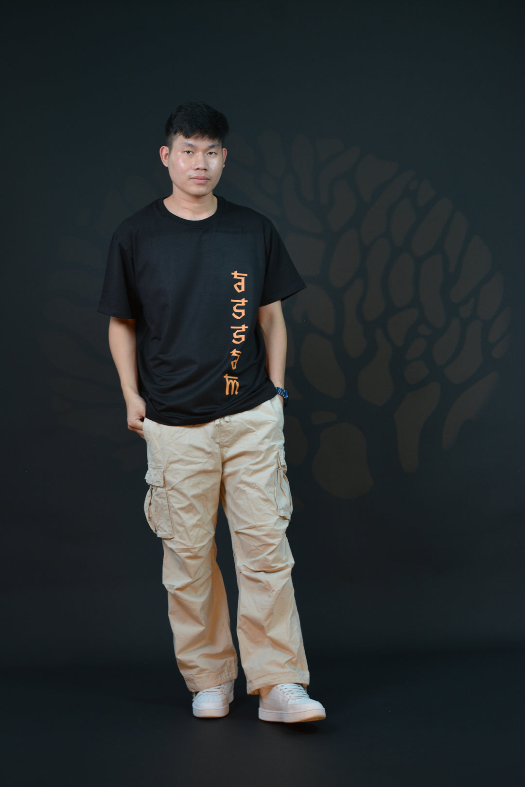 Bamboo Fabric - Assam Rhino “Horned Pride”