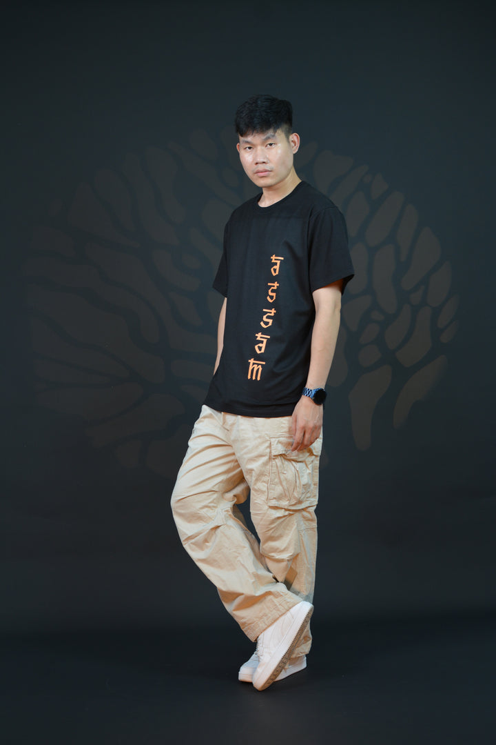 Bamboo Fabric - Assam Rhino “Horned Pride”