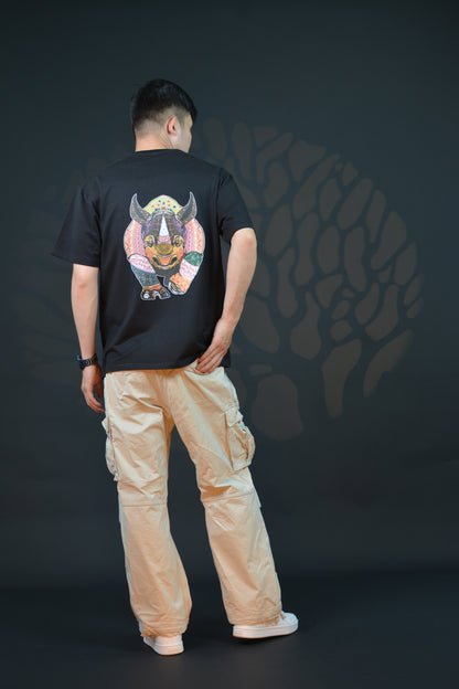 Assam Rhino “Horned Pride” Oversize T-Shirt