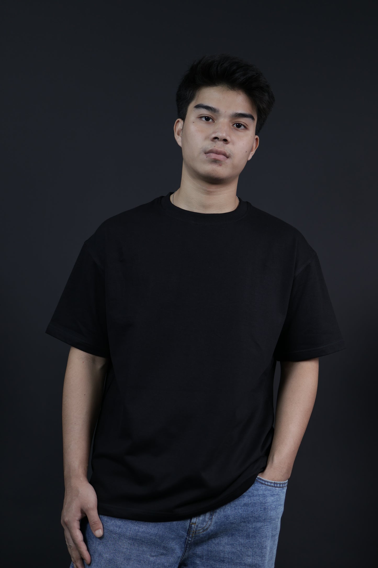 Aero Black - Plain Bamboo T-shirt