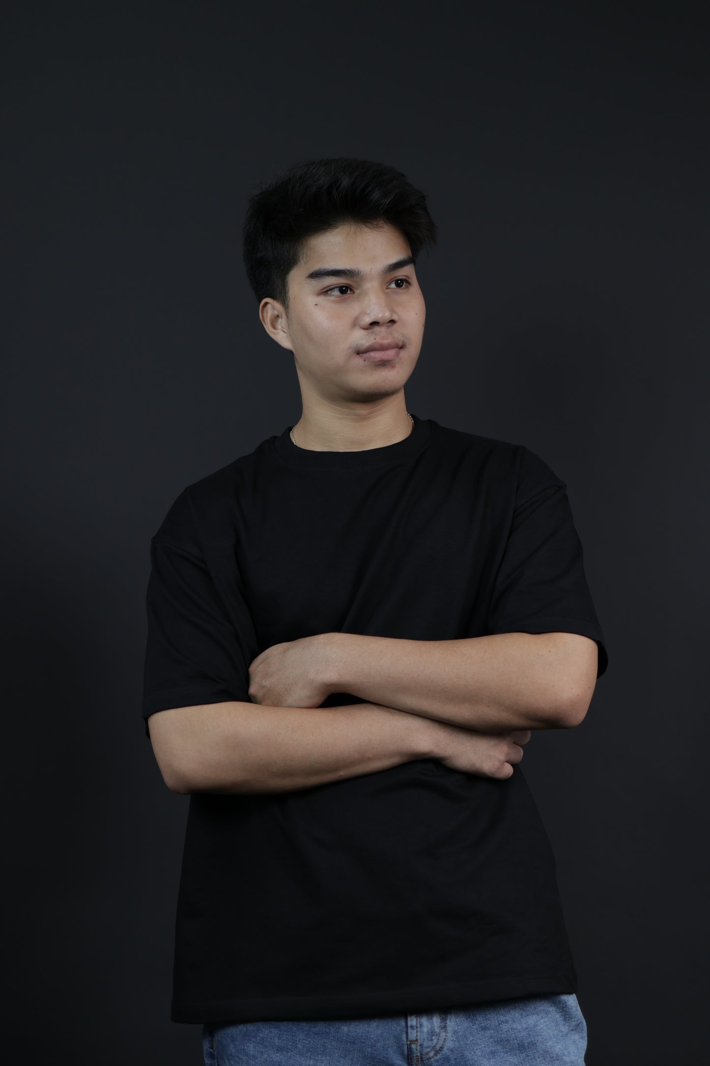 Aero Black - Plain Bamboo T-shirt