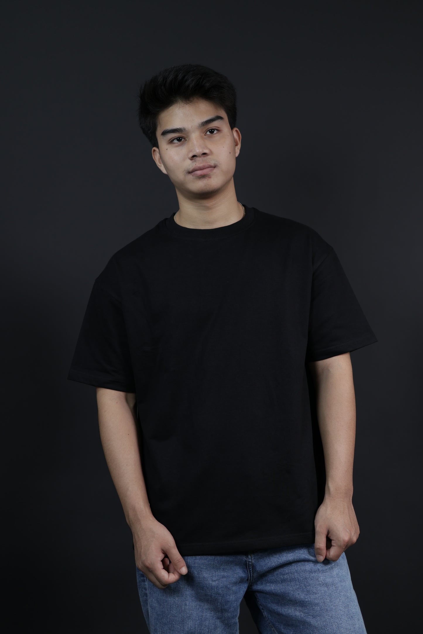 Aero Black - Plain Bamboo T-shirt