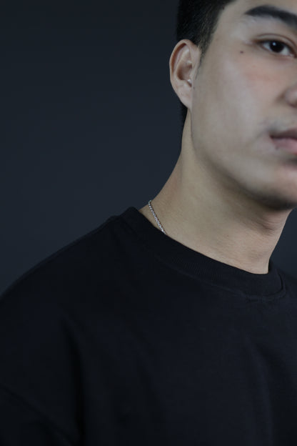 Aero Black - Plain Bamboo T-shirt