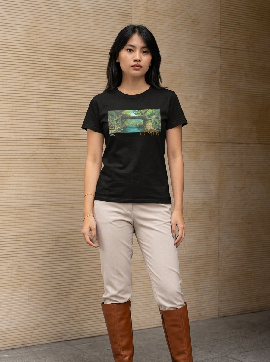 [Limited] Root Bridge Muga Embroidery Female