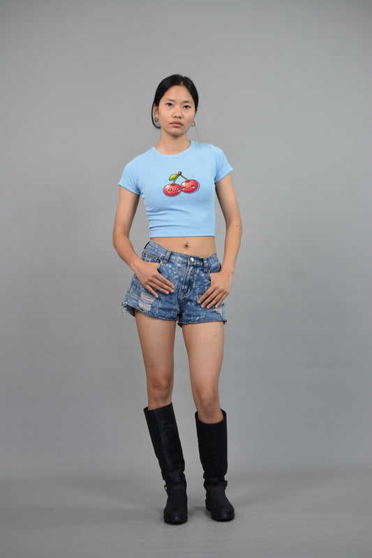 Cherry Croptop