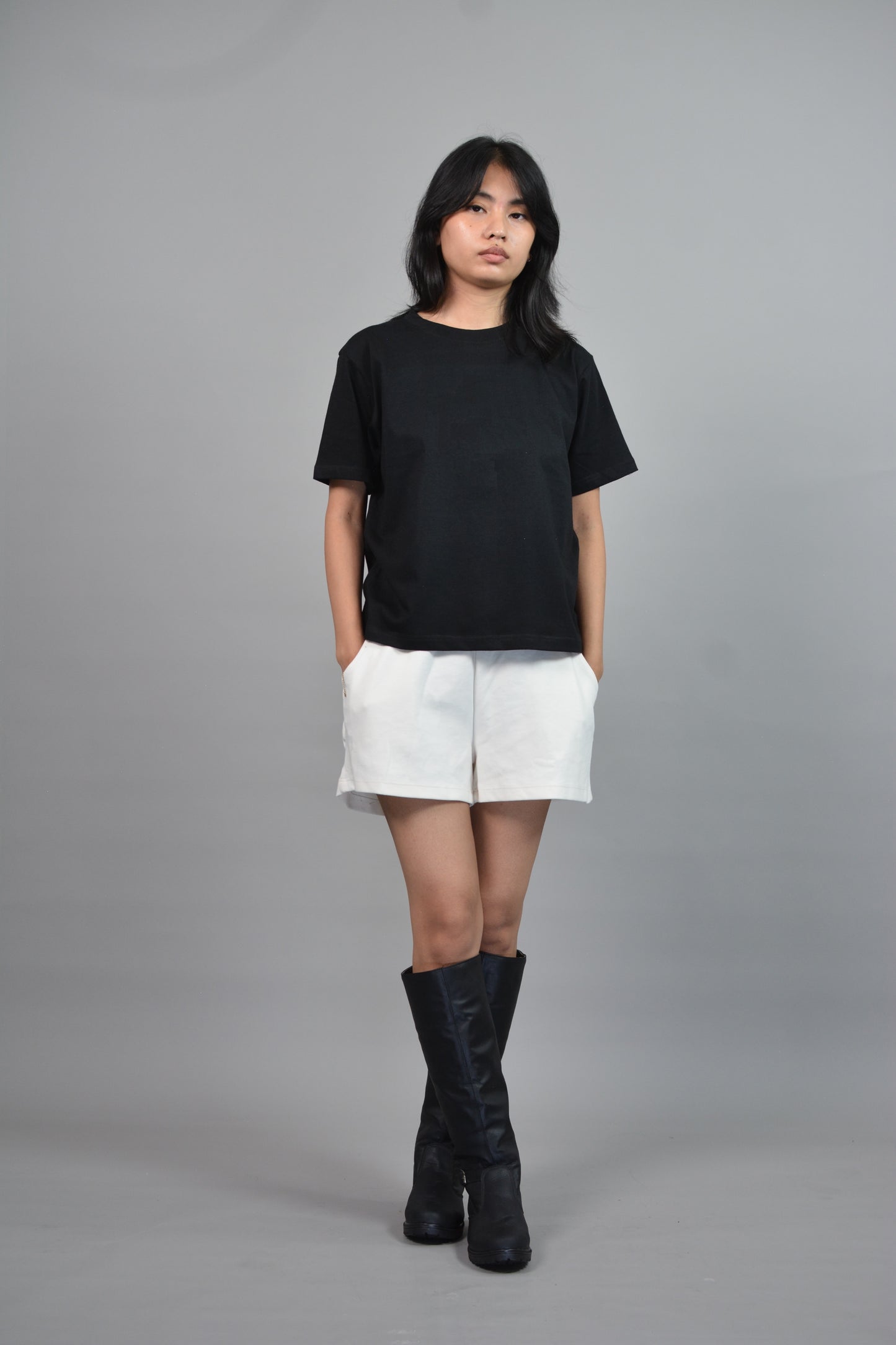 Aero Black - Plain Bamboo Women's T-shirt