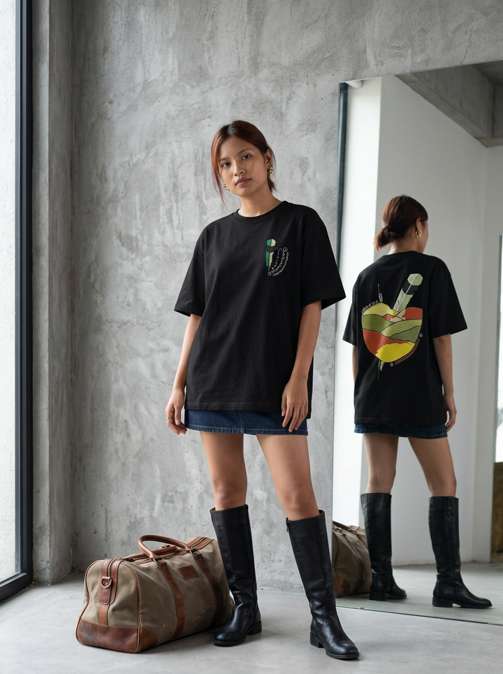 [Limited] Loktak Sangai Muga Embroidery Female