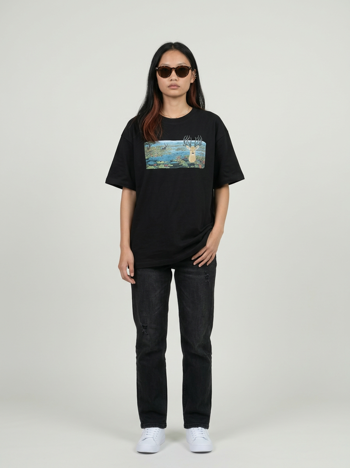 [Limited] Loktak Sangai Muga Embroidery Female