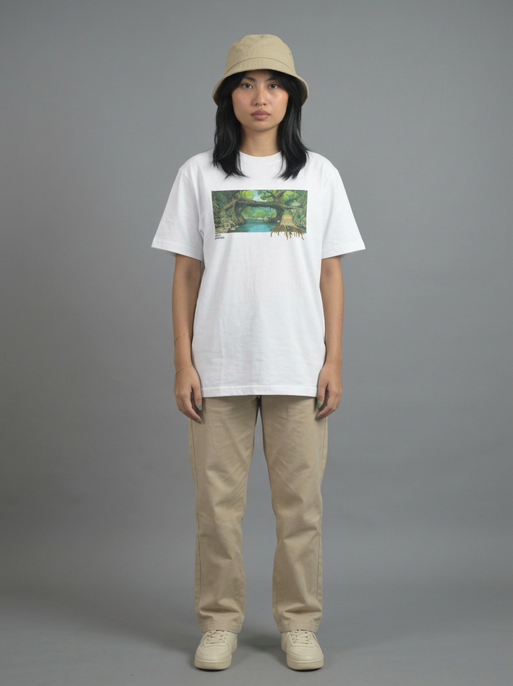 [Limited] Root Bridge Muga Embroidery Female