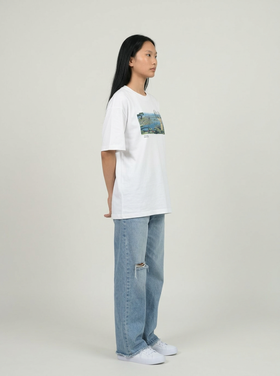 [Limited] Loktak Sangai Muga Embroidery Female