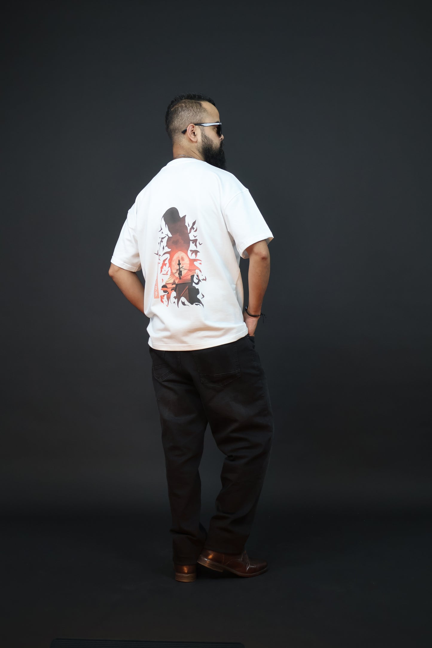 Uchiha Oversized T-Shirt Male