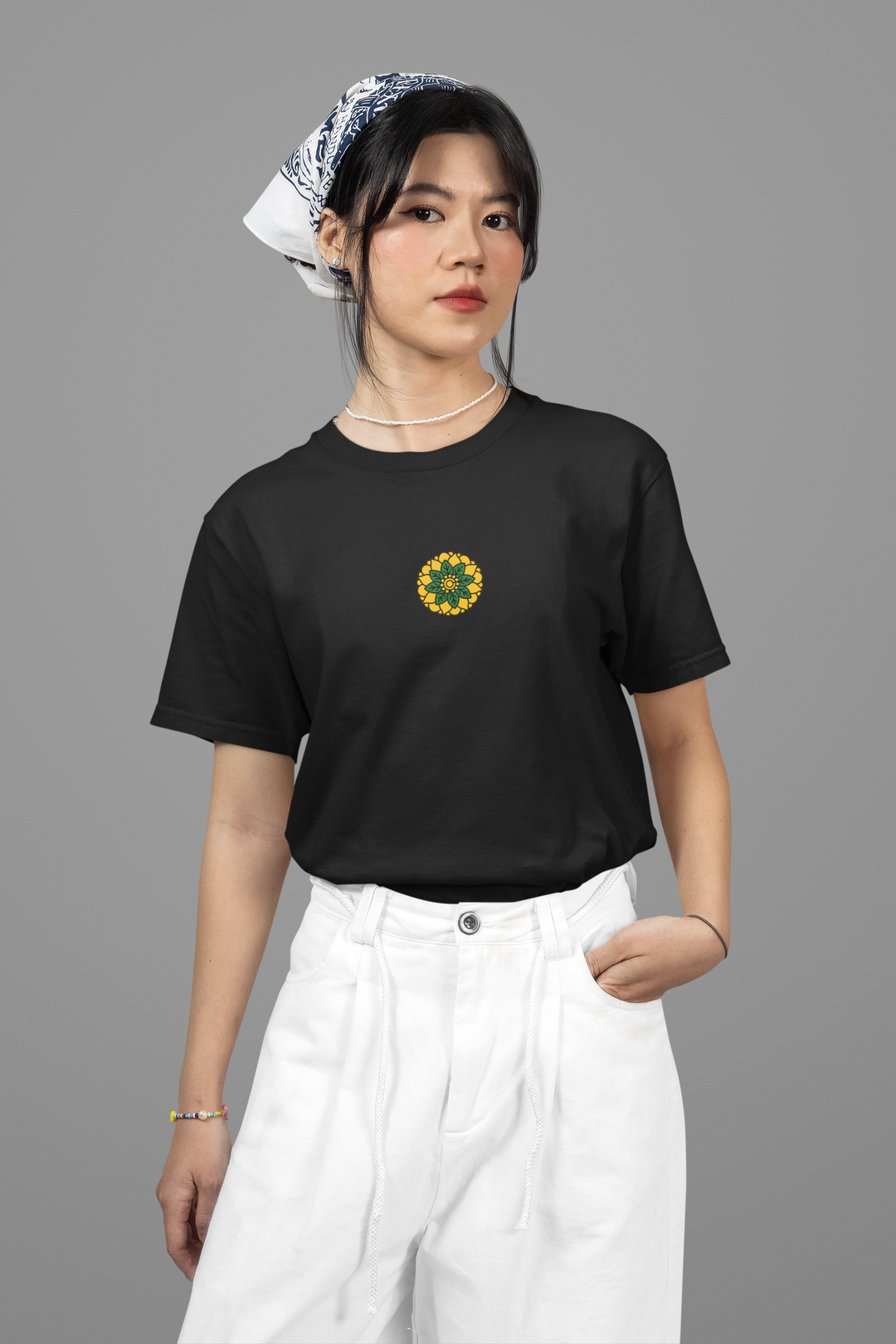 [Sikkim] Floral Embroidery