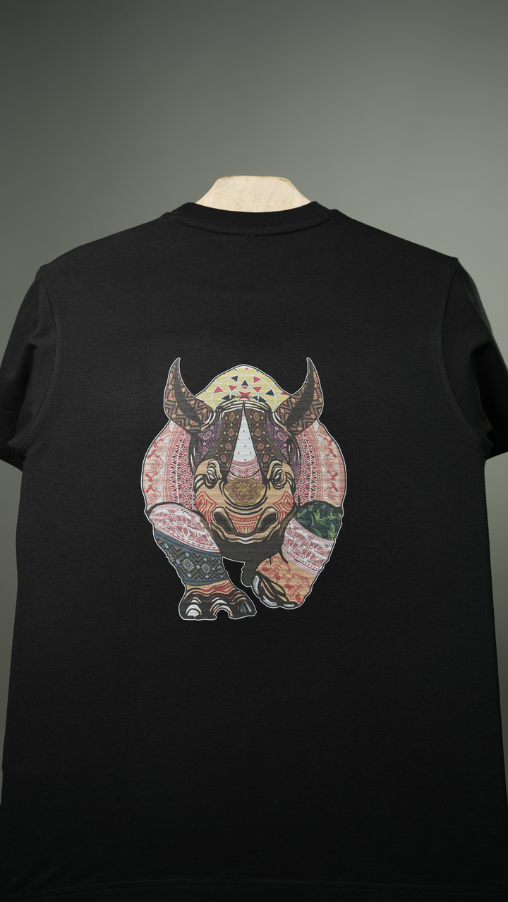 Bamboo Fabric - Assam Rhino “Horned Pride”_Male