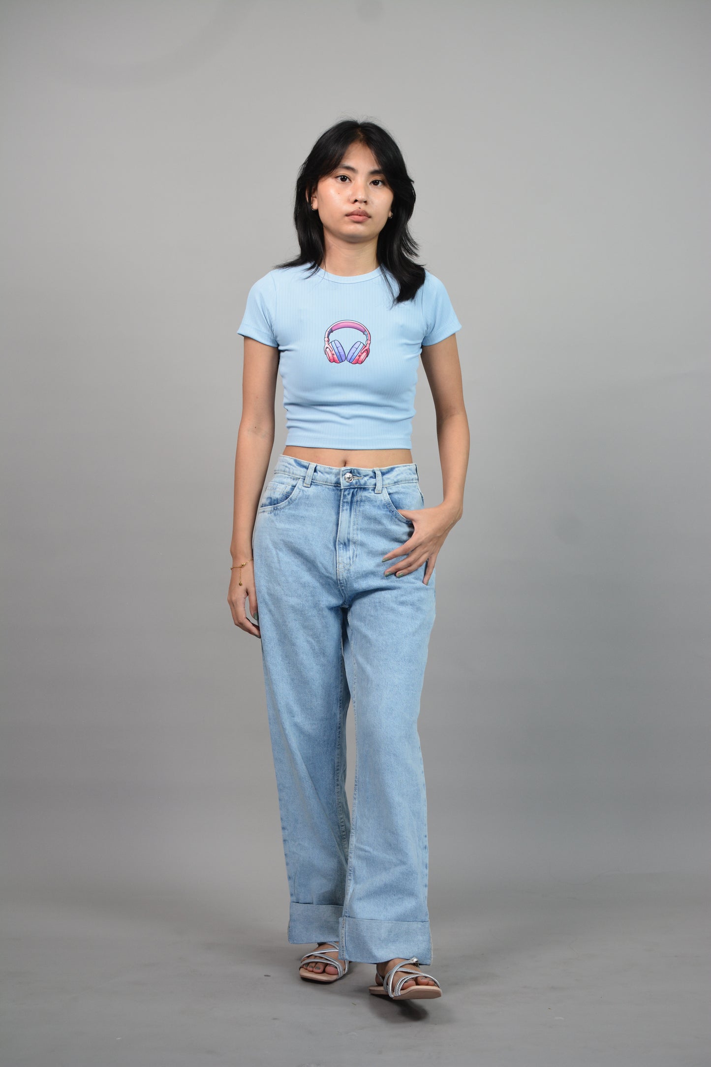 Headphone Croptop
