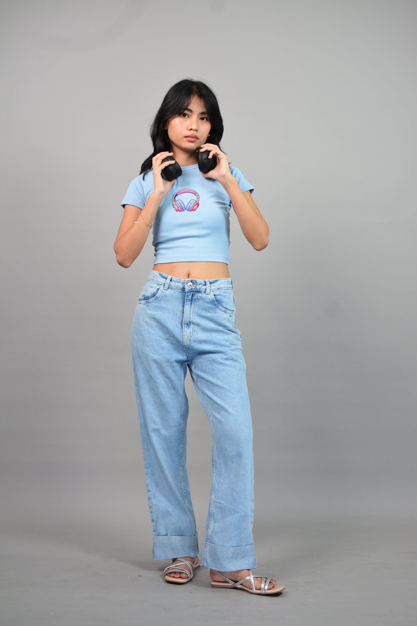 Headphone Croptop