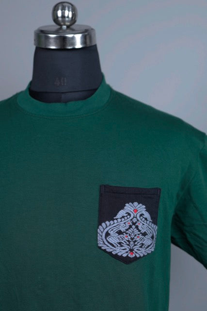 [SALE] Royal Design Of Kingkhap- M Dark Green