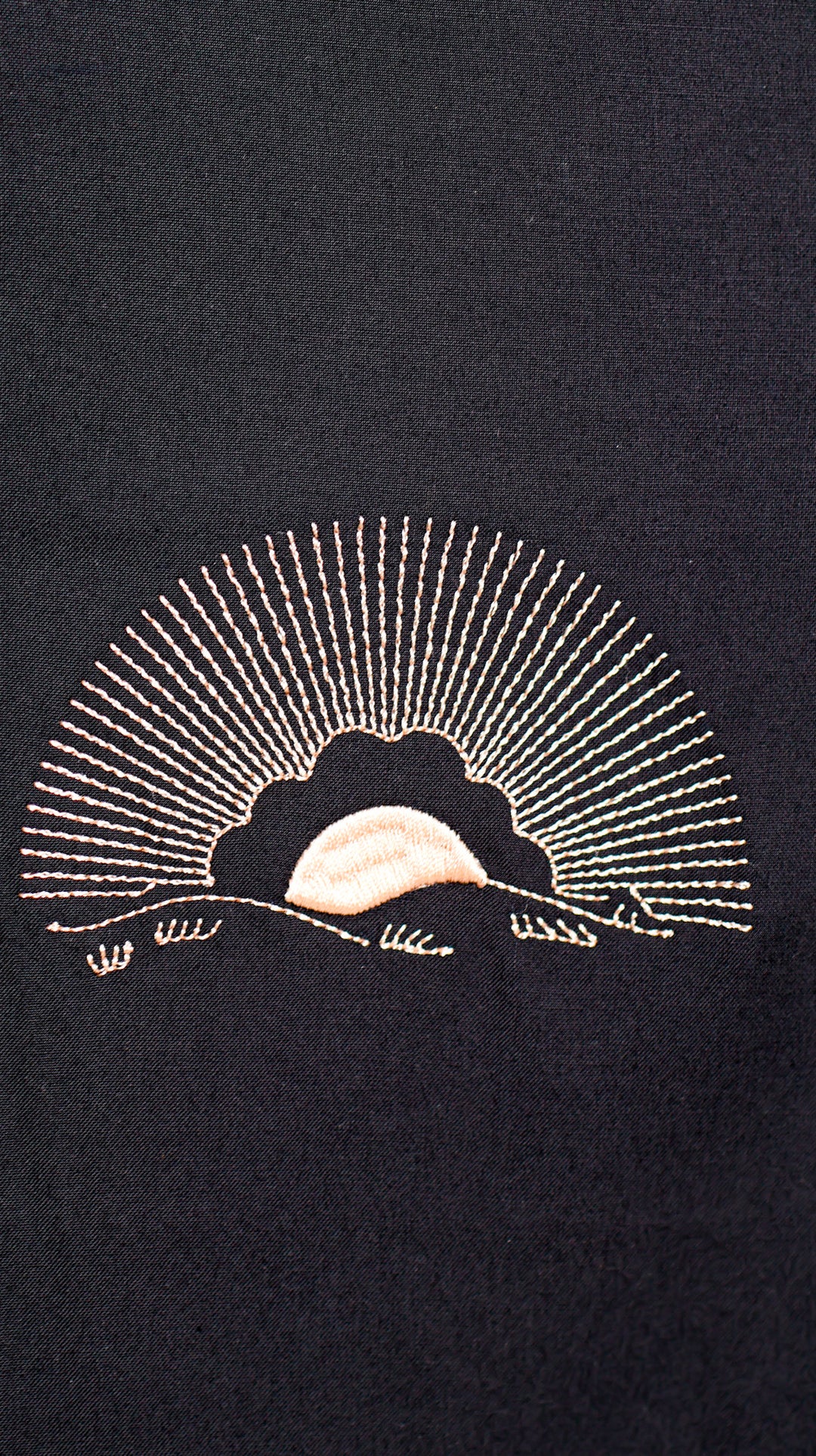 Sunrise Black Bamboo Shirt