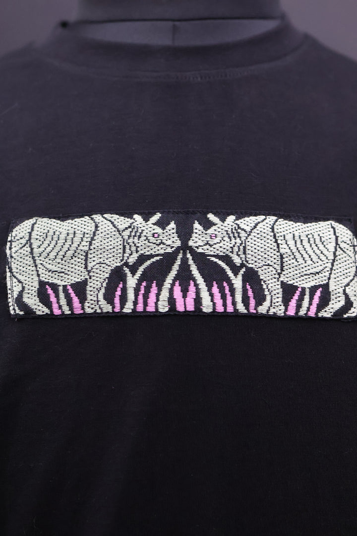 Two Faced Rhino Motif