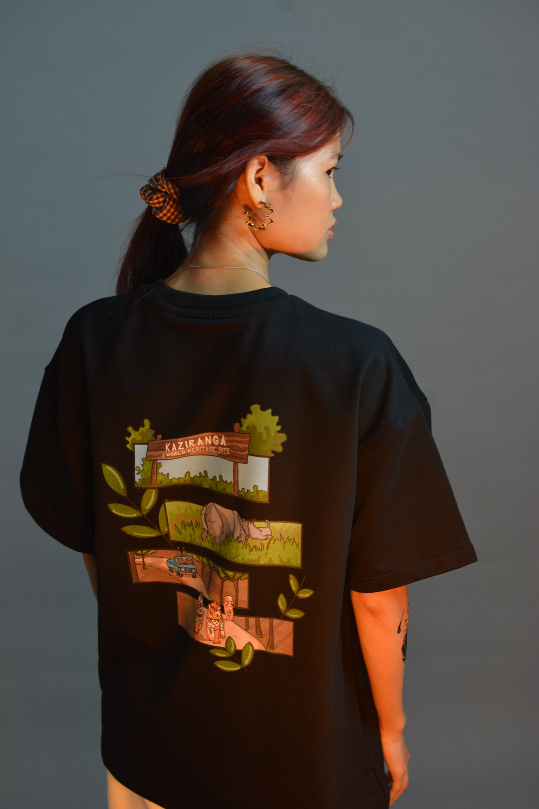 Kaziranga Oversized T-Shirt Female