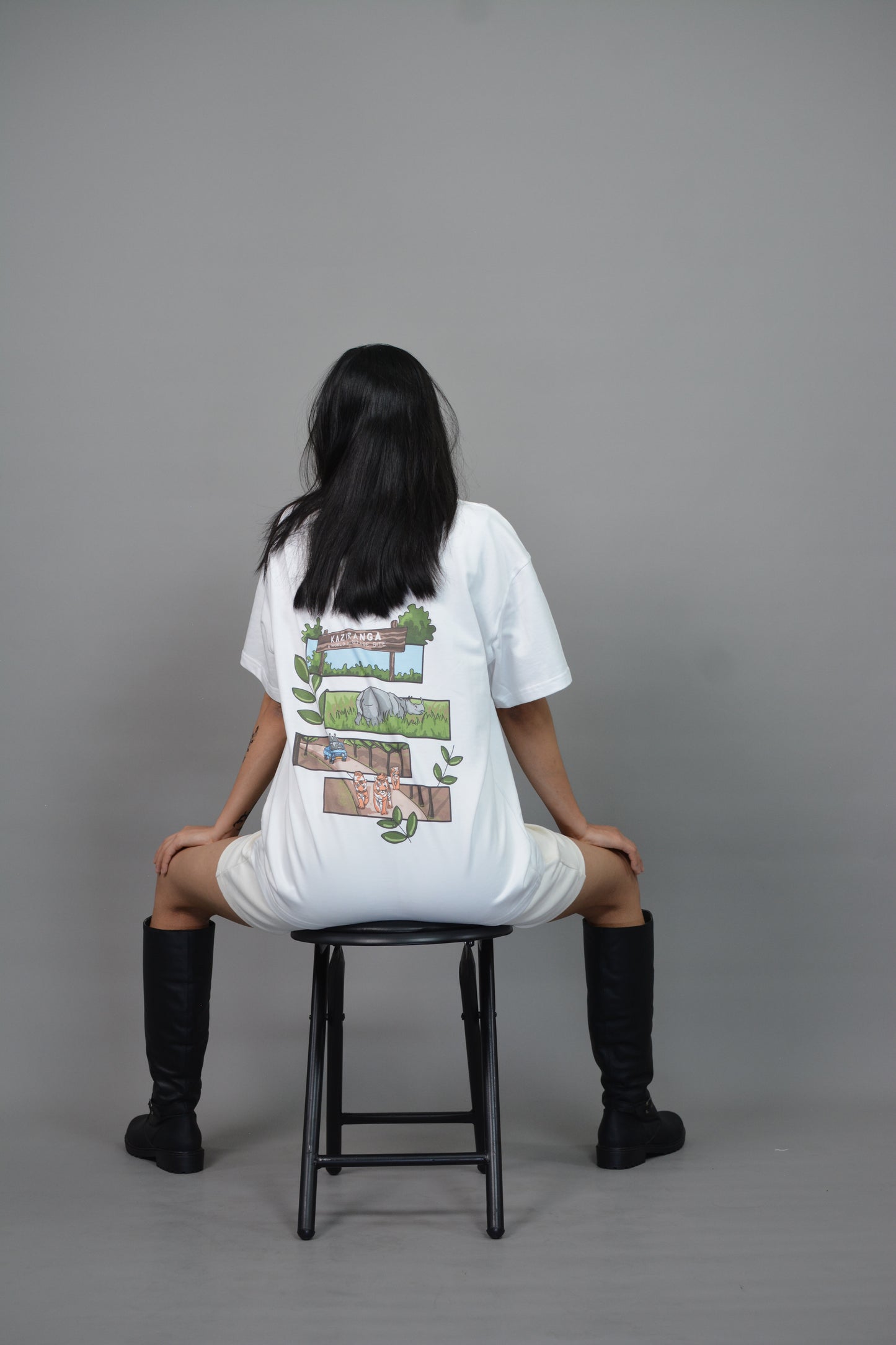 Kaziranga Oversized T-Shirt Female