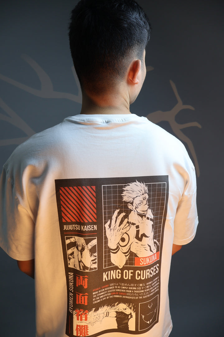 Jujutsu Kaisen Sukuna Oversized T-Shirt