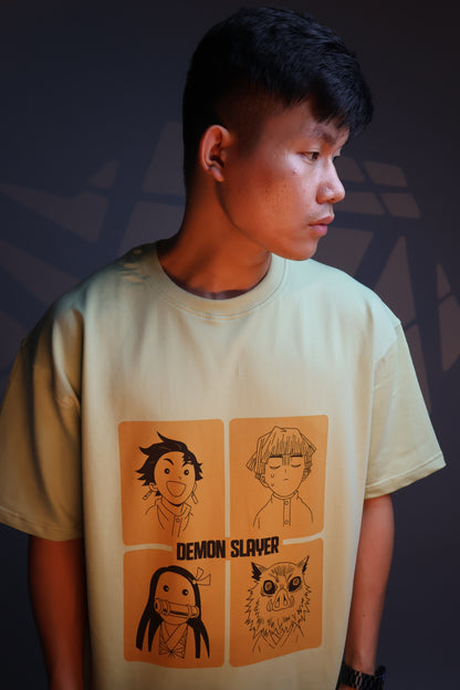 Demon Slayer Squad Oversized T-Shirt