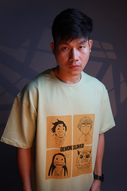 Demon Slayer Squad Oversized T-Shirt