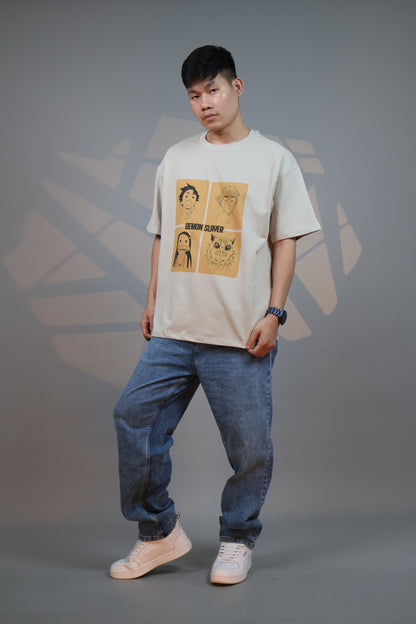 Demon Slayer Squad Oversized T-Shirt