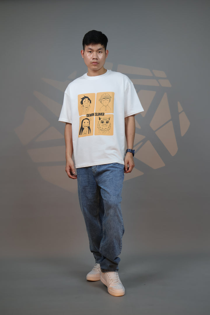 Demon Slayer Squad Oversized T-Shirt