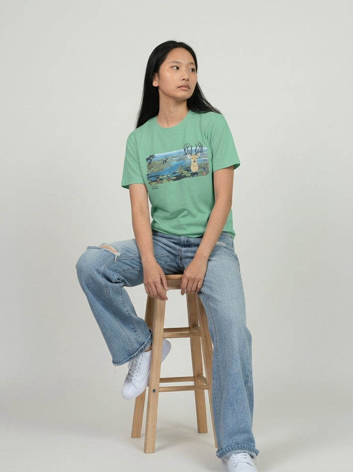 [Limited] Loktak Sangai Muga Embroidery Female