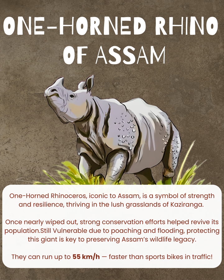 [Assam] One-horned rhino