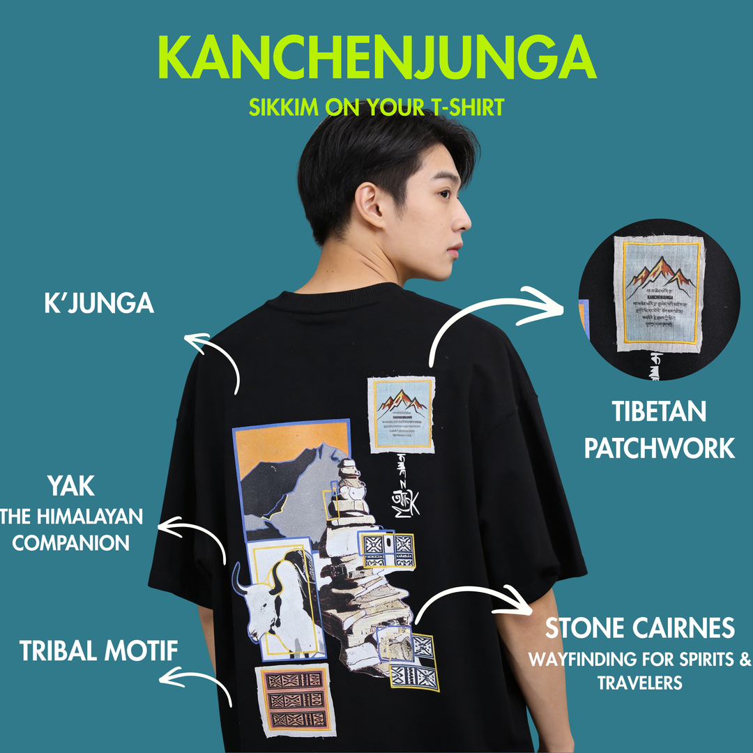 [Sikkim] K'junga Patchwork & Muga Embroidery
