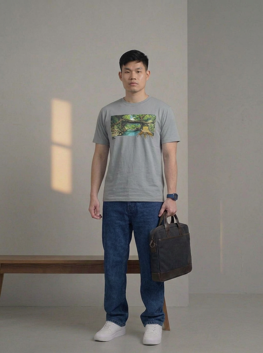 [Limited] Root Bridge Muga Embroidery_Male