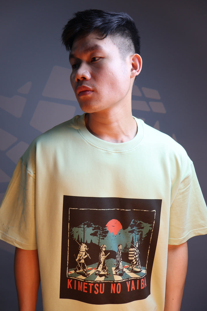 Slayers on Abbey Road Oversized T-Shirt