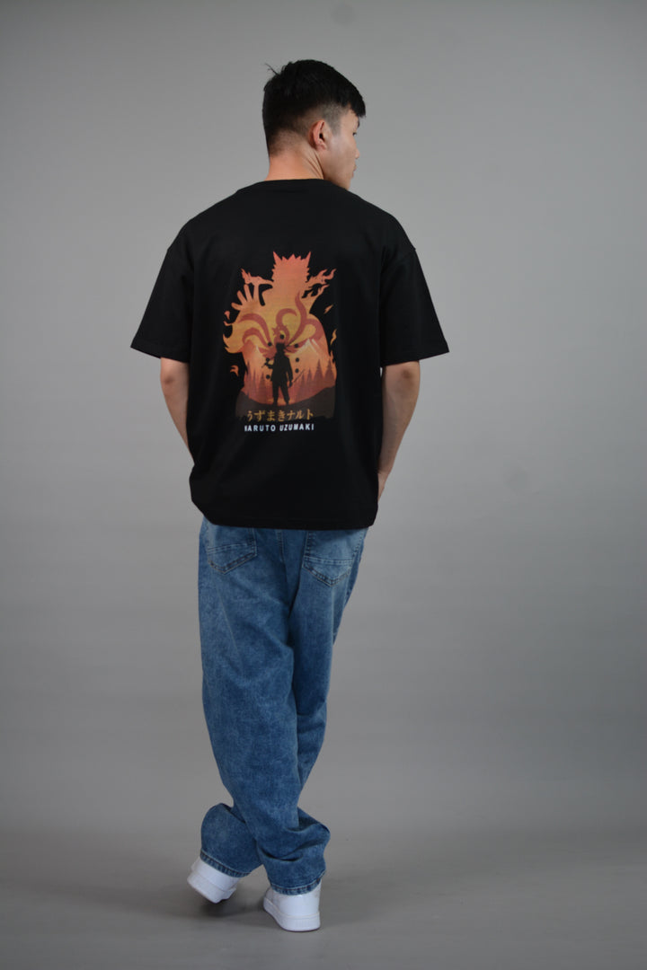 Naruto Nine-Tailed Fox Oversized Male