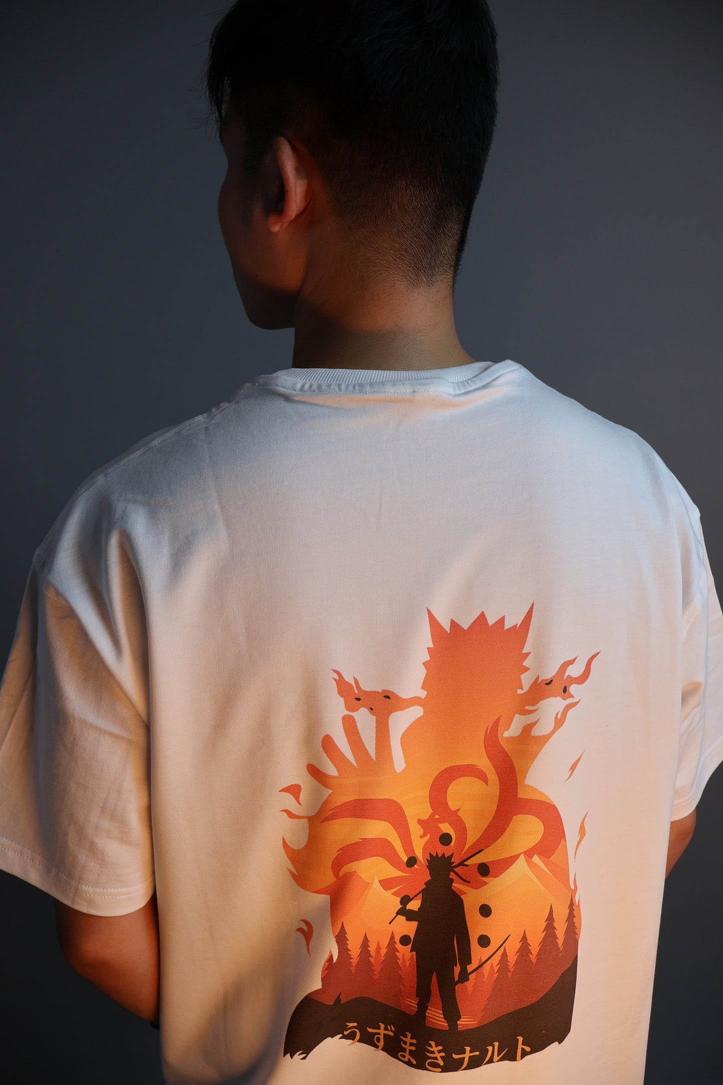 Unleash Kurama – Naruto Nine-Tailed Fox White