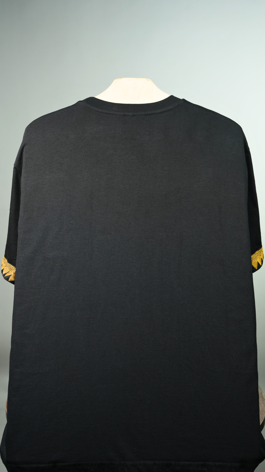 Boro Motif Design Black