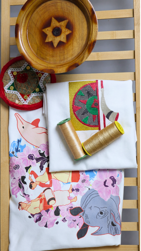 [Assam] Artistic Fusion & Muga Embroidery