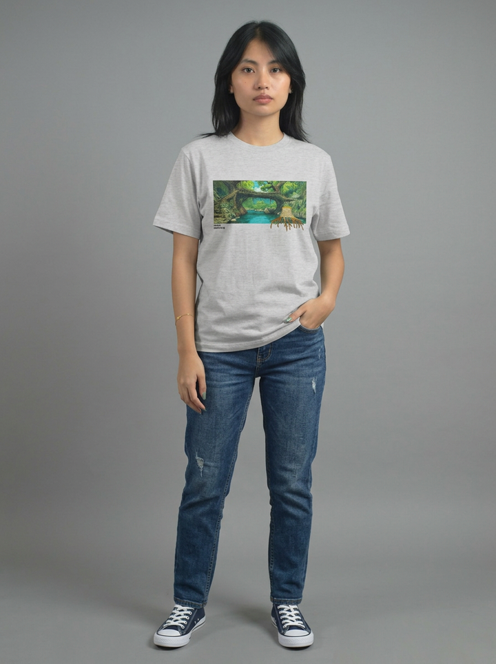 [Limited] Root Bridge Muga Embroidery Female