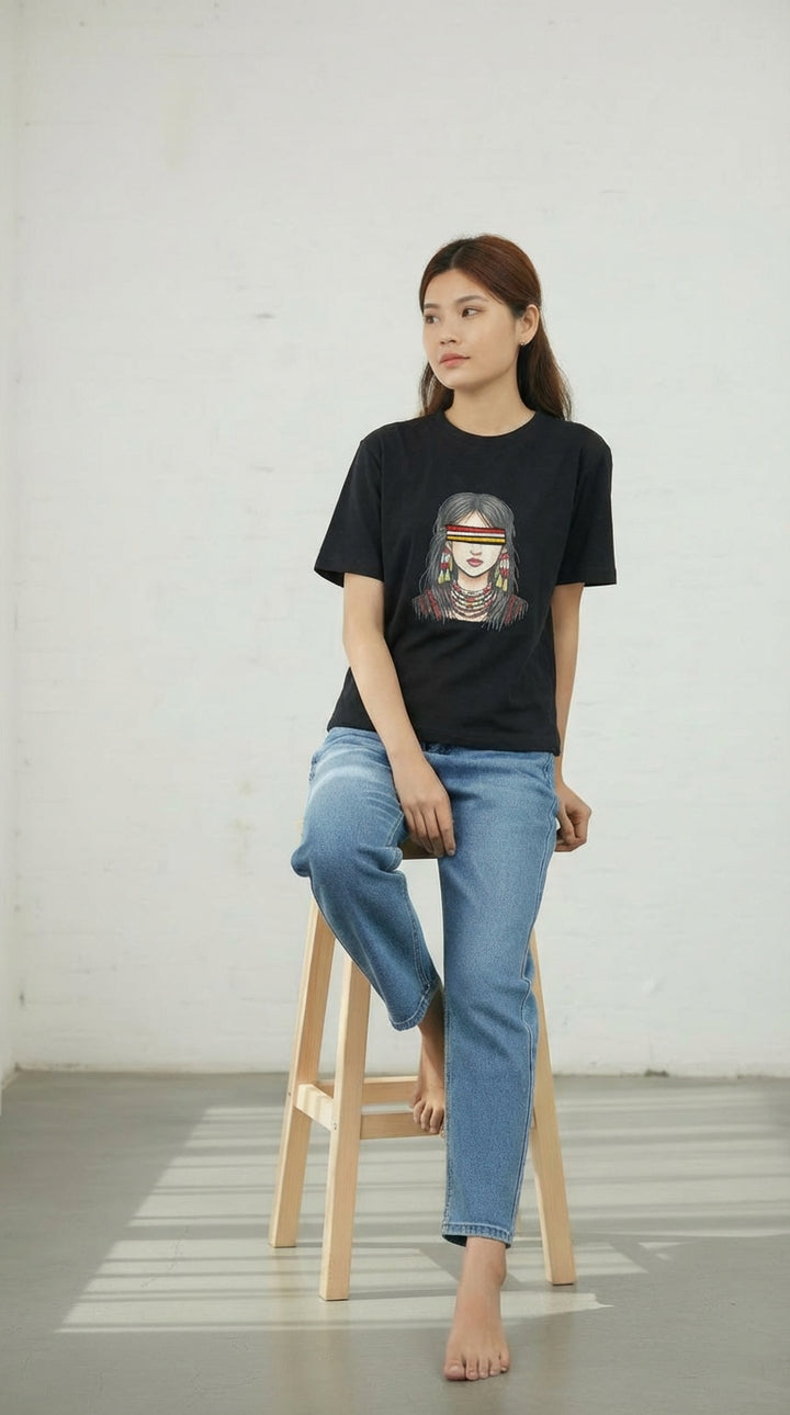 [Limited] "Veiled Tribal Muse" Embroidery Female