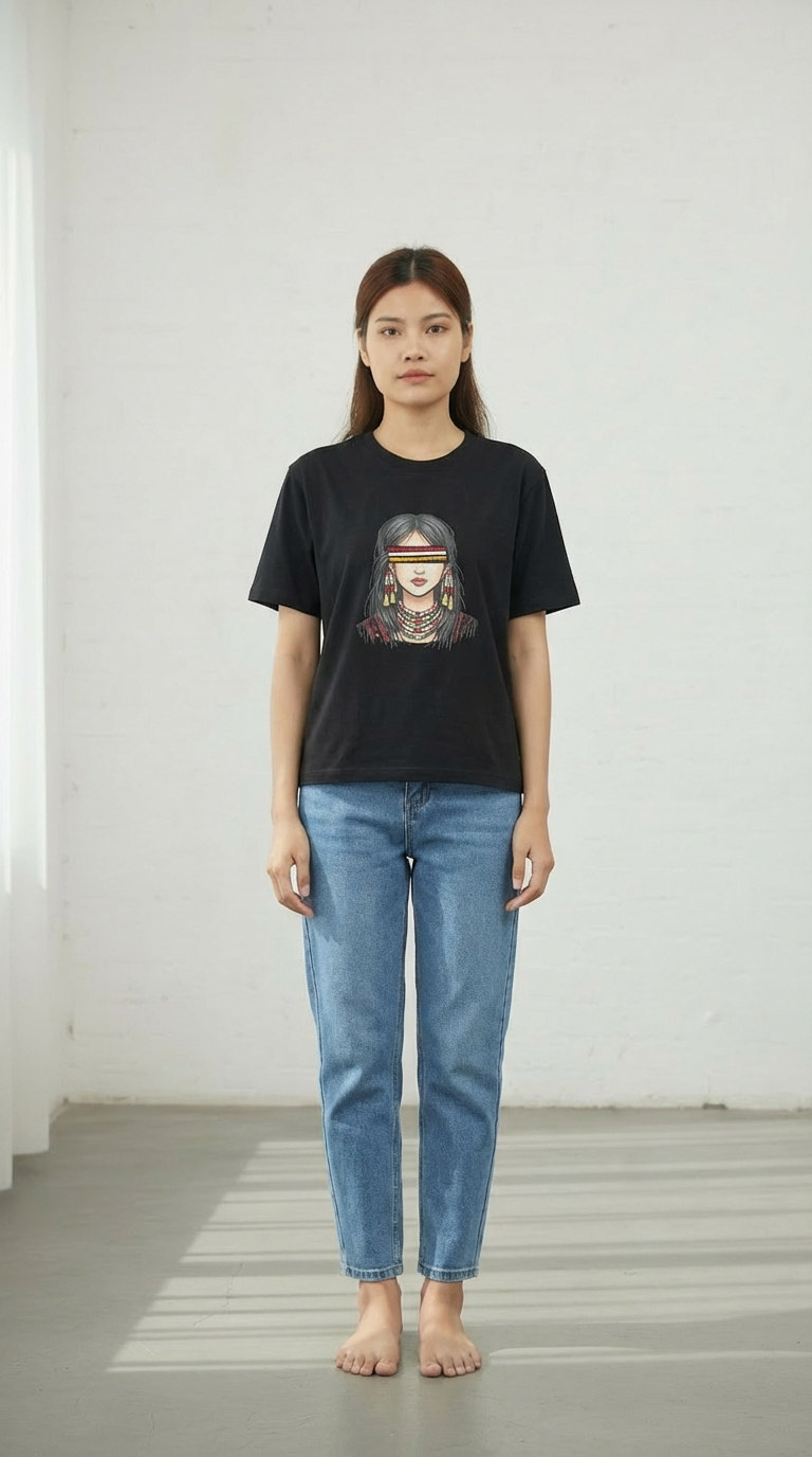 [Limited] "Veiled Tribal Muse" Embroidery Female