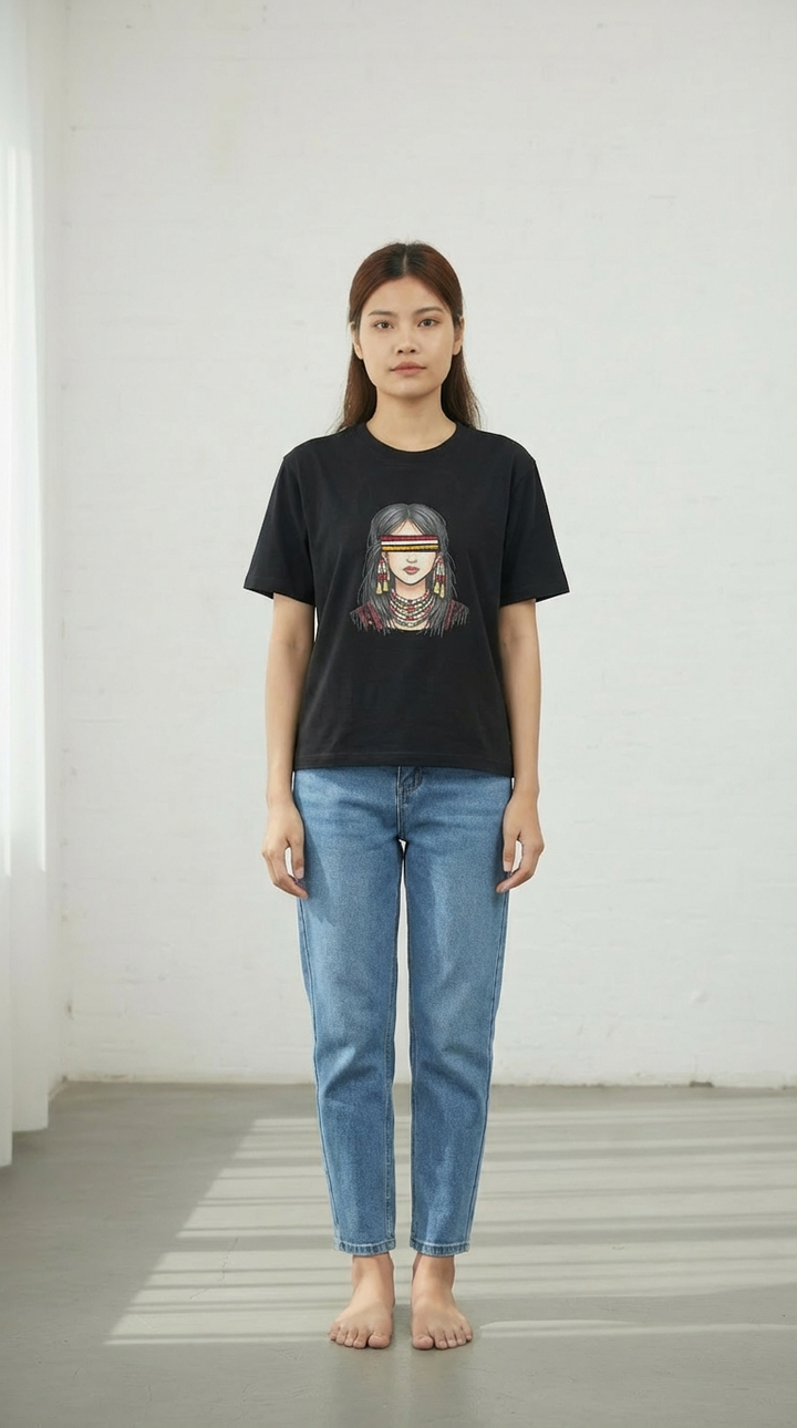 [Limited] "Veiled Tribal Muse" Embroidery Female