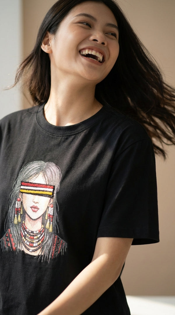 [Limited] "Veiled Tribal Muse" Embroidery Female