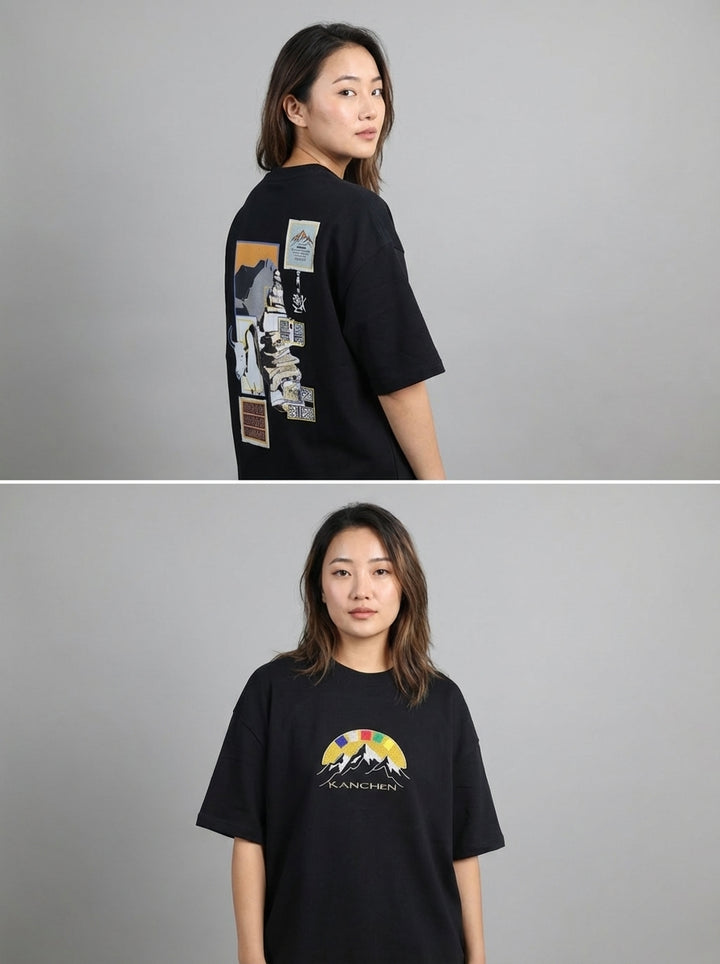 [Sikkim] K'junga Patchwork & Muga Embroidery - Female