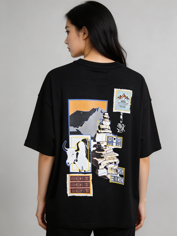 [Sikkim] K'junga Patchwork & Muga Embroidery - Female